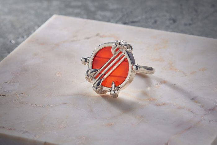 electra ring carnelian